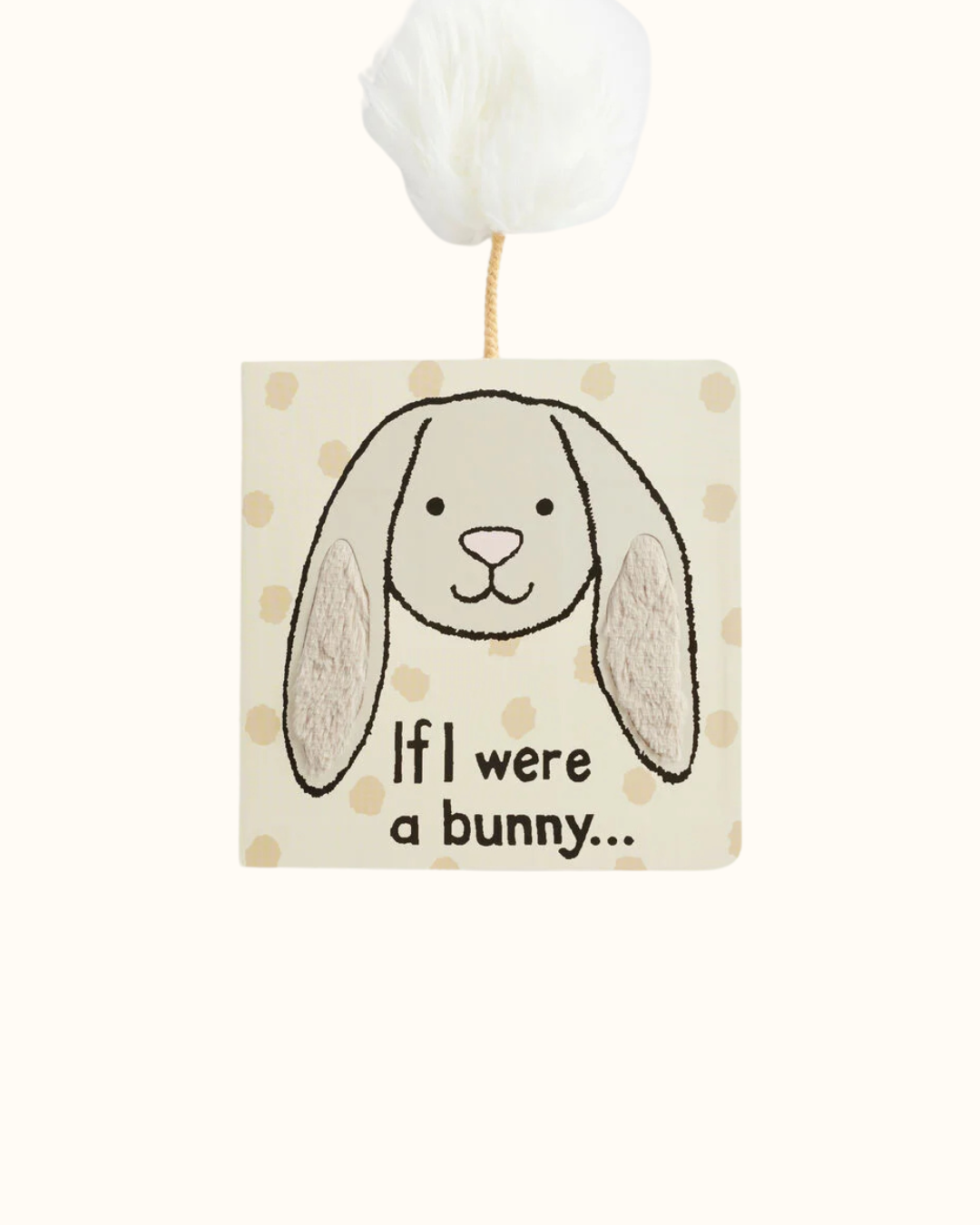 JELLYCAT SENSORY BOARD BOOK - IF I WERE A BUNNY