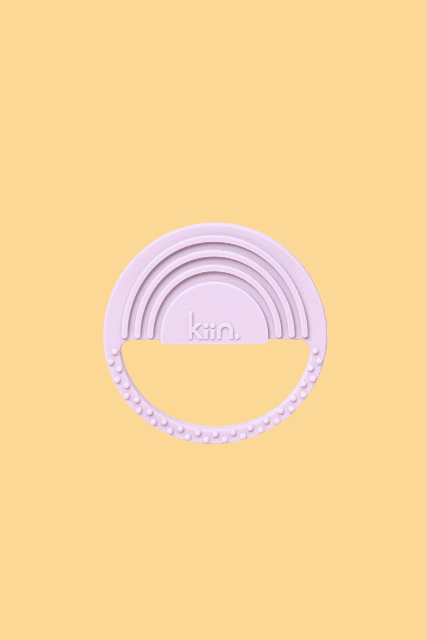 KIIN. SILICONE RAINBOW TEETHER - LILAC