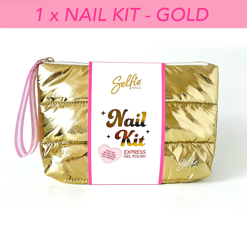 SELFIE NAIL KIT - GOLD