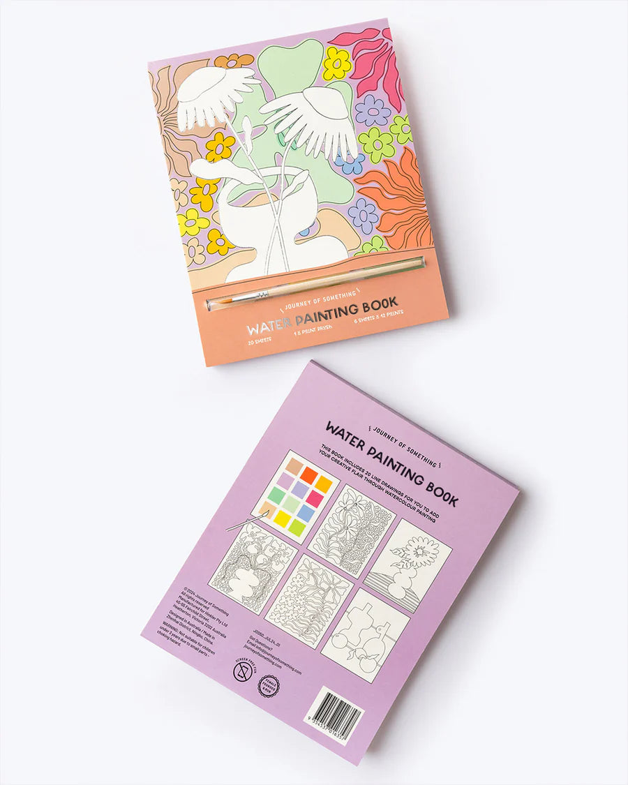 JOURNEY OF SOMETHING  - WATER PAINTING BOOK