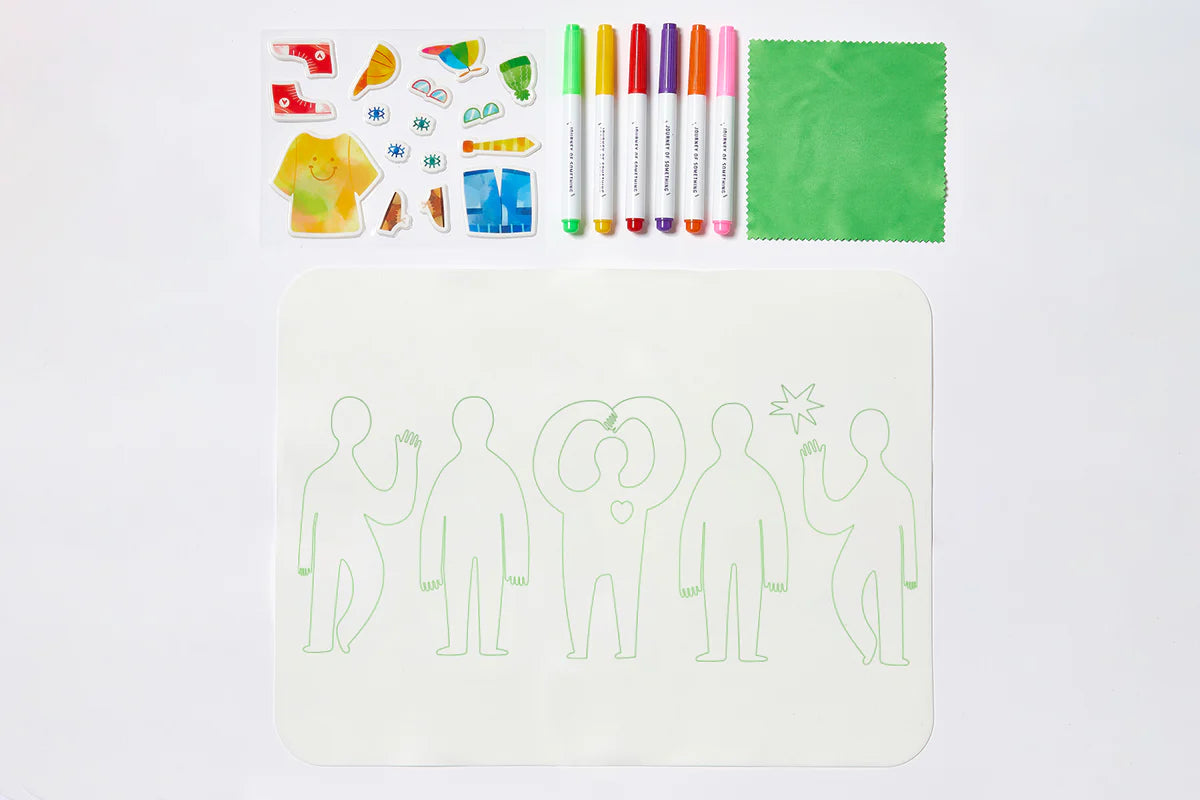 JOURNEY OF SOMETHING WIPEABLE SILICONE MAT - FRIENDS