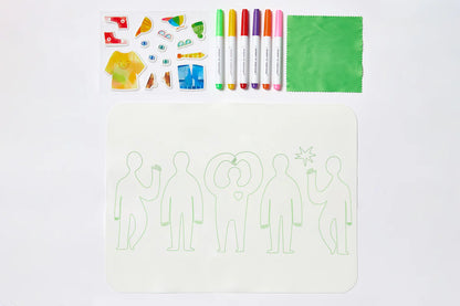 JOURNEY OF SOMETHING WIPEABLE SILICONE MAT - FRIENDS