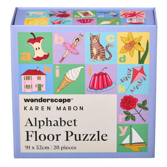 WONDERSCOPE  - KAREN MABON ALPHABET FLOOR PUZZLE
