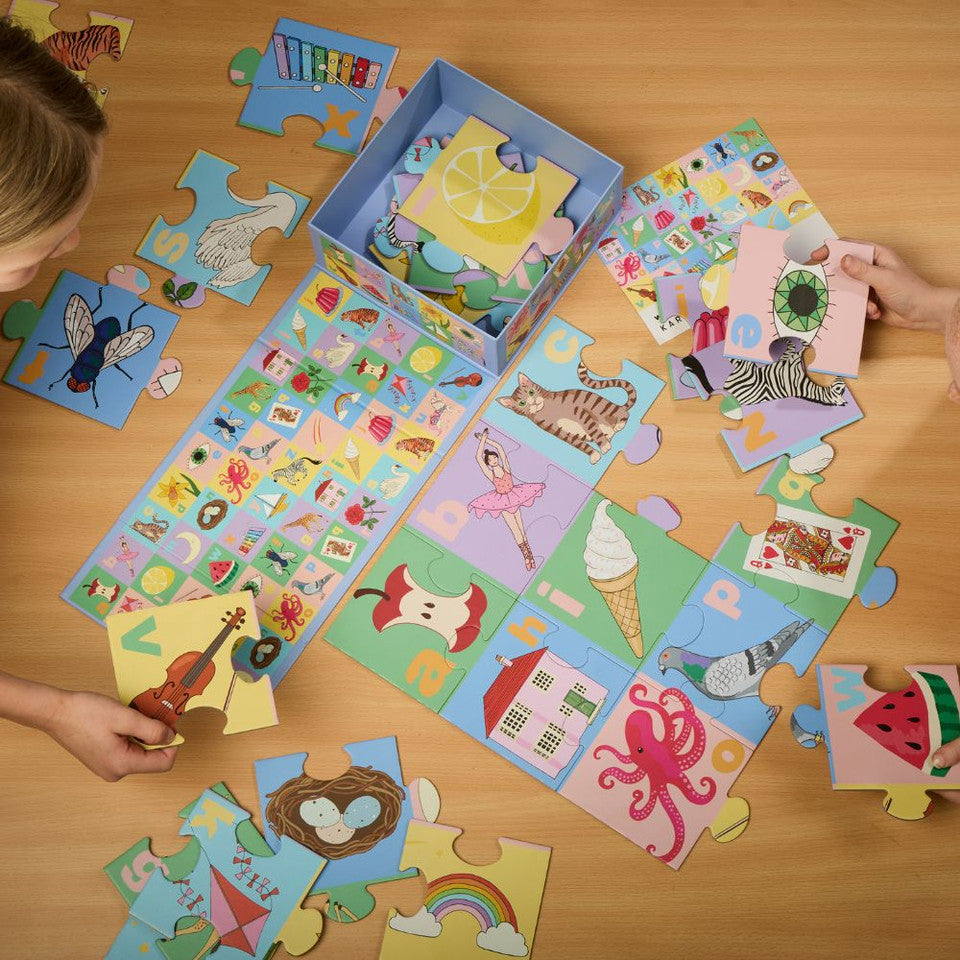 WONDERSCOPE  - KAREN MABON ALPHABET FLOOR PUZZLE