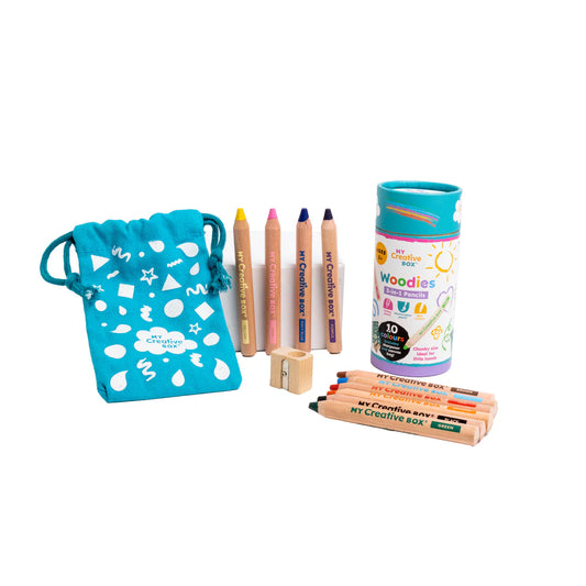MY CREATIVE BOX - WOODIES 3-IN-1 PENCILS