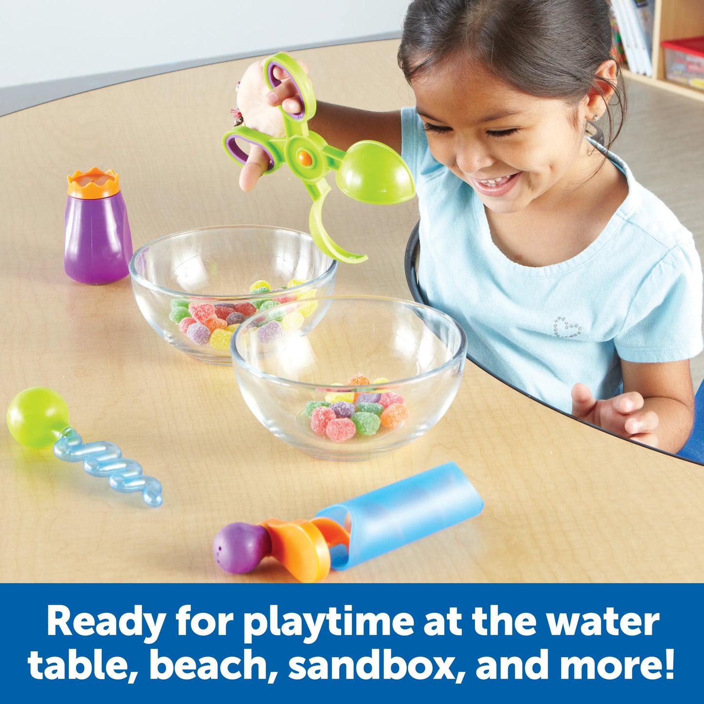 LEARNING RESOURCES - SAND & WATER FINE MOTOR TOOL SET