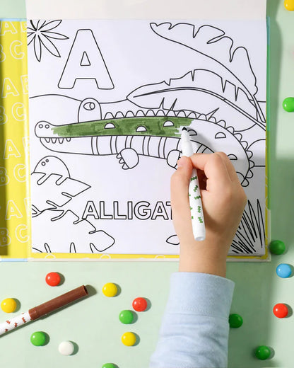 JOURNEY OF SOMETHING - COLOURING KIT - APHABET SAFARI
