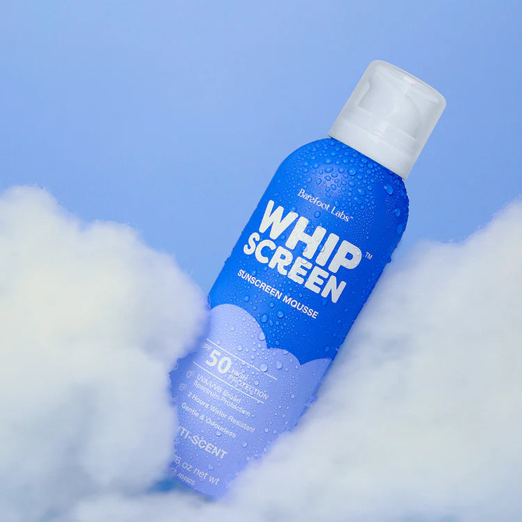 BAREFOOT LABS - WHIPSCREEN SPF50 MOUSSE - ANTI SCENT