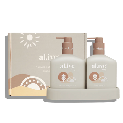 AL.IVE BABY WASH & LOTION DUO - CALMING OATMEAL