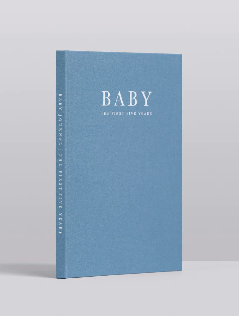 WRITE TO ME- BIRTH TO FIVE YEARS BABY JOURNAL - POWDER BLUE