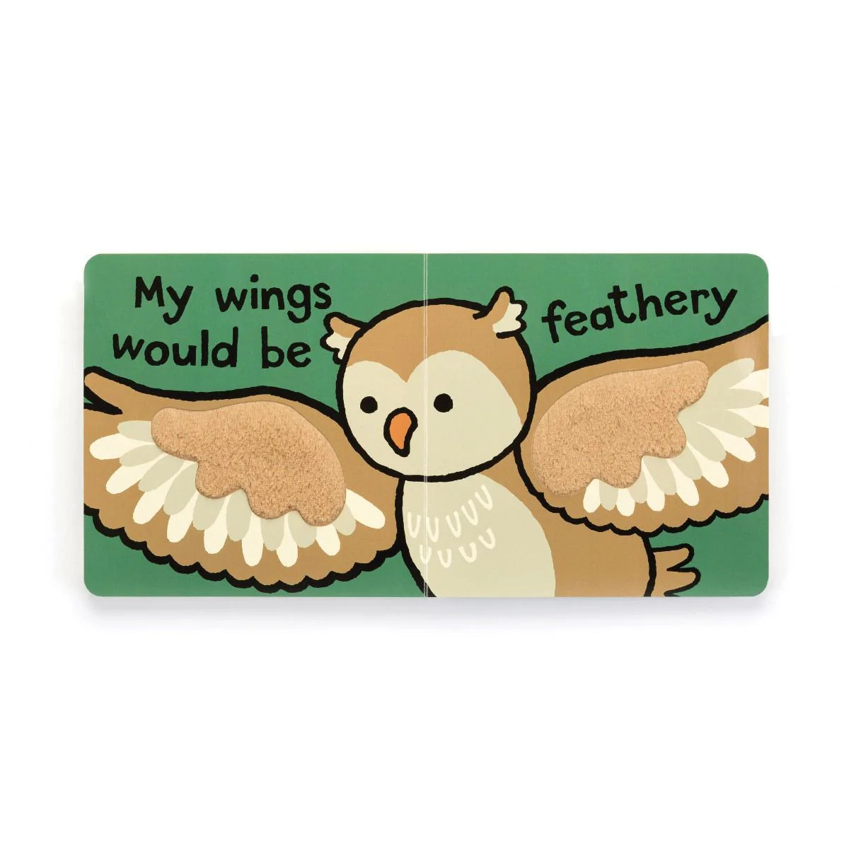 JELLYCAT SENSORY BOARD BOOK -IF I WERE AN OWL