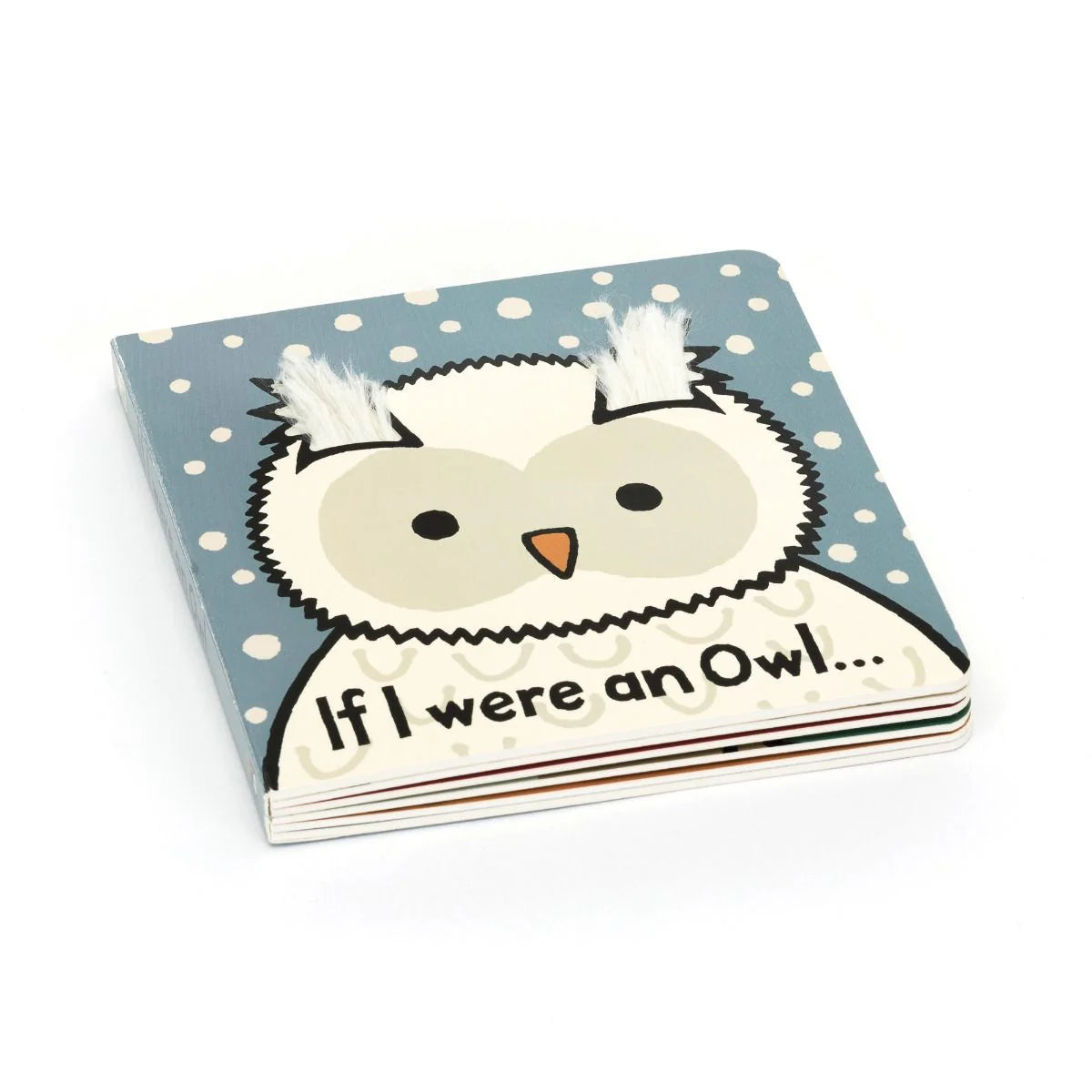 JELLYCAT SENSORY BOARD BOOK -IF I WERE AN OWL