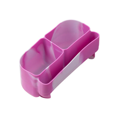 SILICONE BENTO TRAY - DESIGNED TO FIT MINI LUNCHBOX - COSMIC