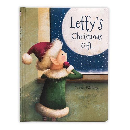 FESTIVE JELLYCAT BOOK - LEFFY'S CHRISTMAS GIFT