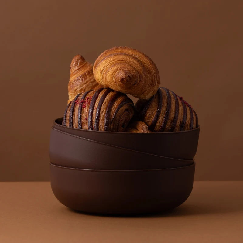 STYLEWARE - NESTING BOWL 2 PIECE SET - COCOA