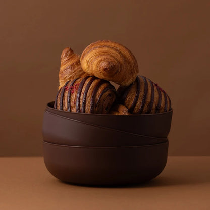 STYLEWARE - NESTING BOWL 2 PIECE SET - COCOA