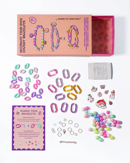 JOURNEY OF SOMETHING  - DECORATE YOUR OWN BRACELETS