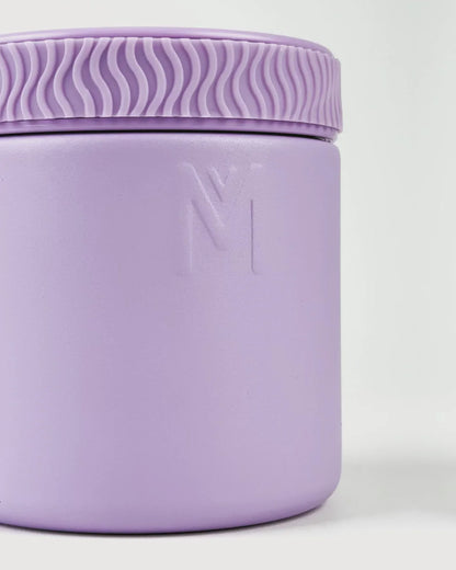 MONTIICO INSULATED FOOD JAR 400ML - LILAC