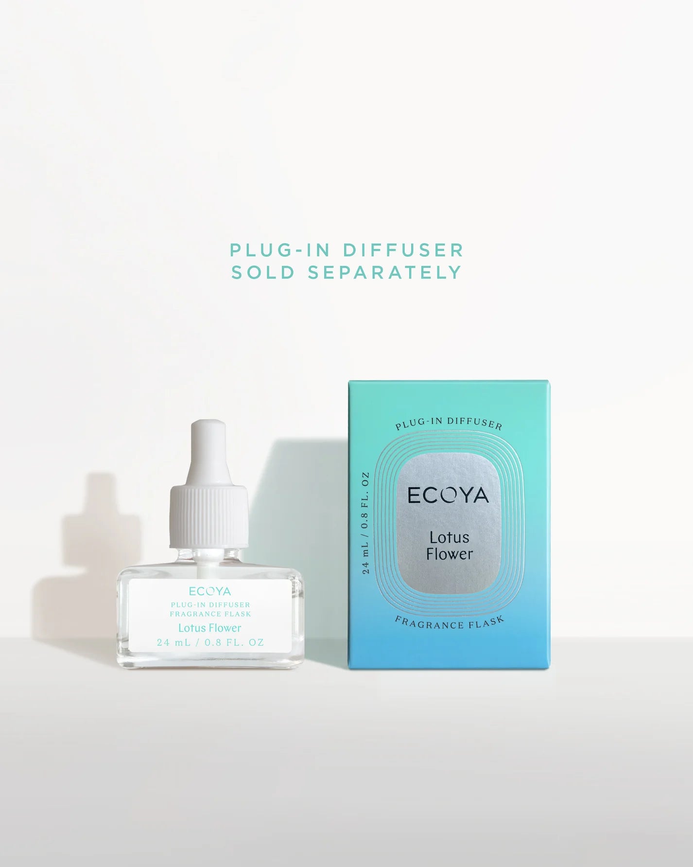 ECOYA PLUG IN DIFFUSER FRAGRANCE FLASK: LOTUS