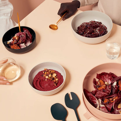 STYLEWARE - NESTING BOWL 2 PIECE SET - SMOKE