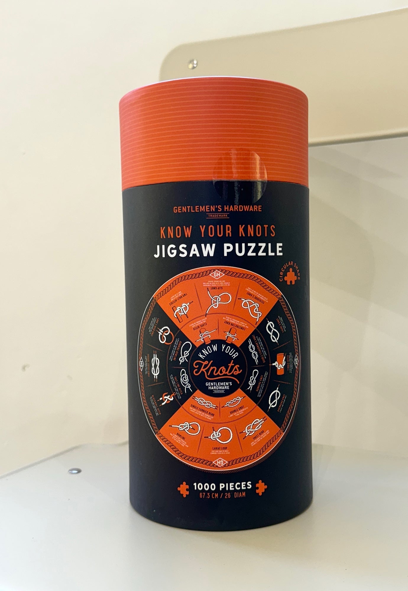 GENTLEMEN'S HARDWARE JIGSAW PUZZLE - KNOW YOUR KNOTS