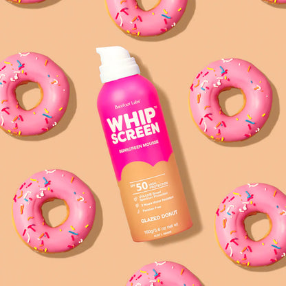 BAREFOOT LABS - WHIPSCREEN SPF50 MOUSSE - GLAZED DONUT