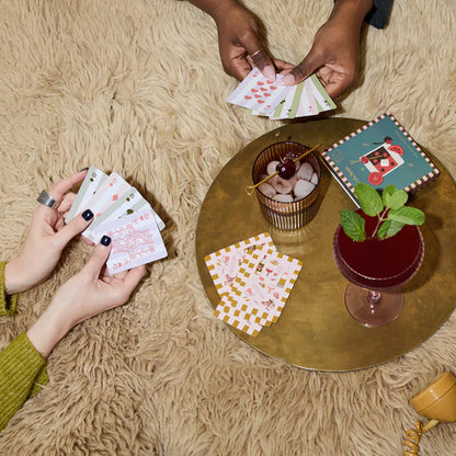 HERE'S HOW - WINE PLAYING CARDS