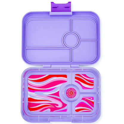 YUMBOX TAPAS - 4 COMPARTMENT - IBIZA PURPLE 4C GROOVY