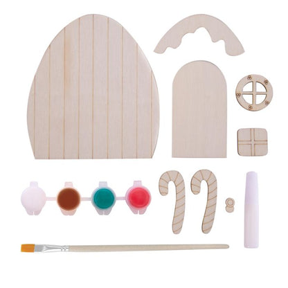 FESTIVE MAKE YOUR OWN ELF DOOR - CANDY CANES