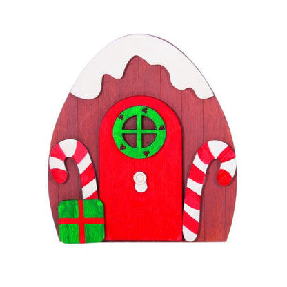 FESTIVE MAKE YOUR OWN ELF DOOR - CANDY CANES
