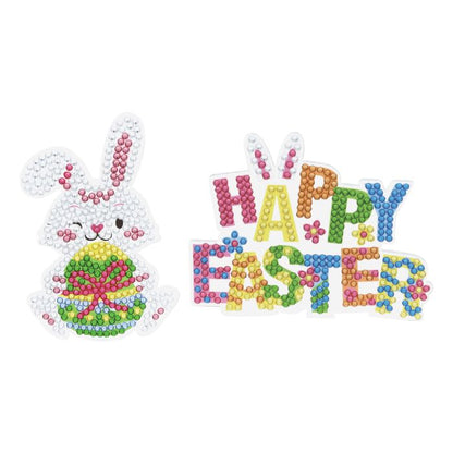 DISCOVERY ZONE - EASTER FUN DIAMOND ART - EASTER BUNNY