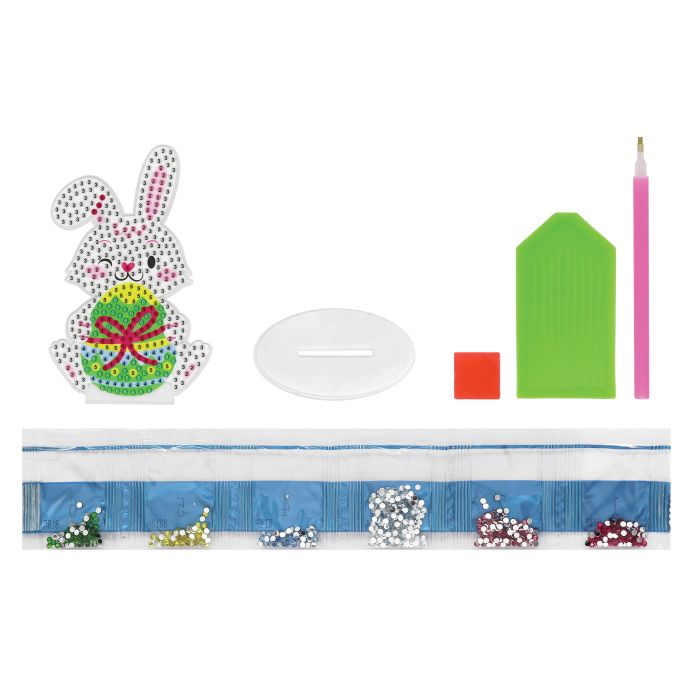 DISCOVERY ZONE - EASTER FUN DIAMOND ART - EASTER BUNNY