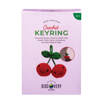 DISCOVERY ZONE - CROCHET BAG CHARM - CHERRIES