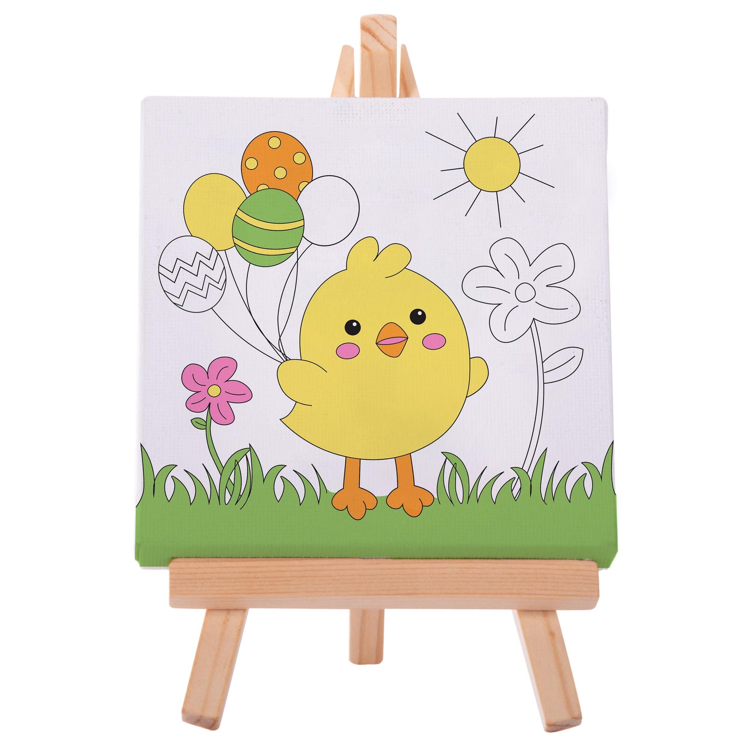 DISCOVERY ZONE - EASTER CANVAS ART SET - BUNNY