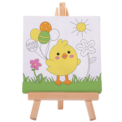 DISCOVERY ZONE - EASTER CANVAS ART SET - BUNNY