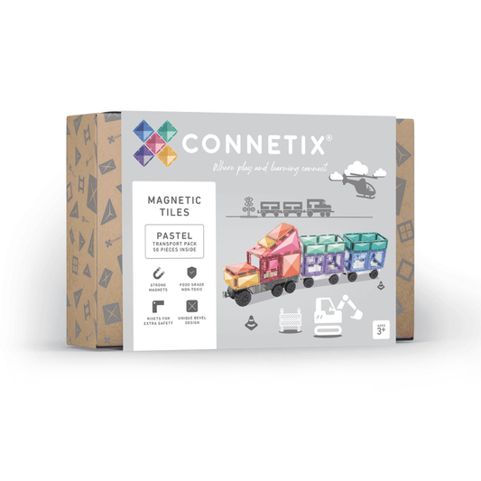 CONNETIX TILES - PASTEL TRANSPORT PACK