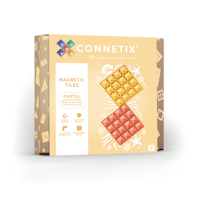 CONNETIX TILES - PASTEL 2 PIECE BASE PLATE PACK
