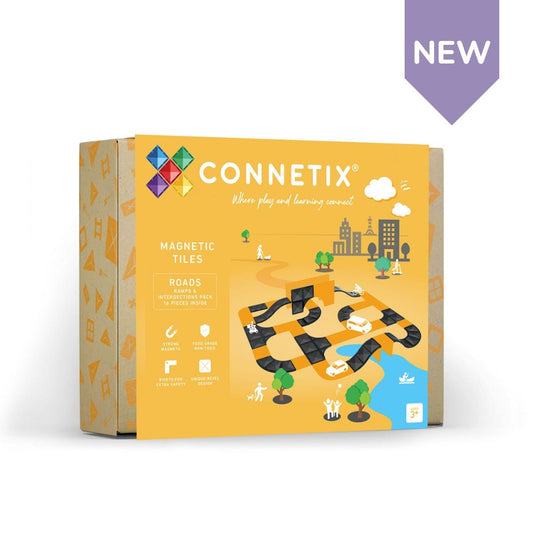 CONNETIX TILES - ROADS RAMPS & INTERSECTIONS PACK