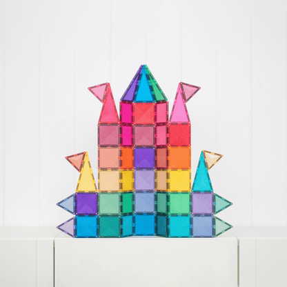 CONNETIX TILES - GLITTER CASTLE PACK 48 pieces