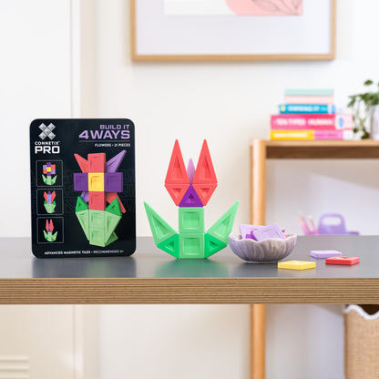 CONNETIX PRO - BUILD IT 4 WAYS - FLOWERS