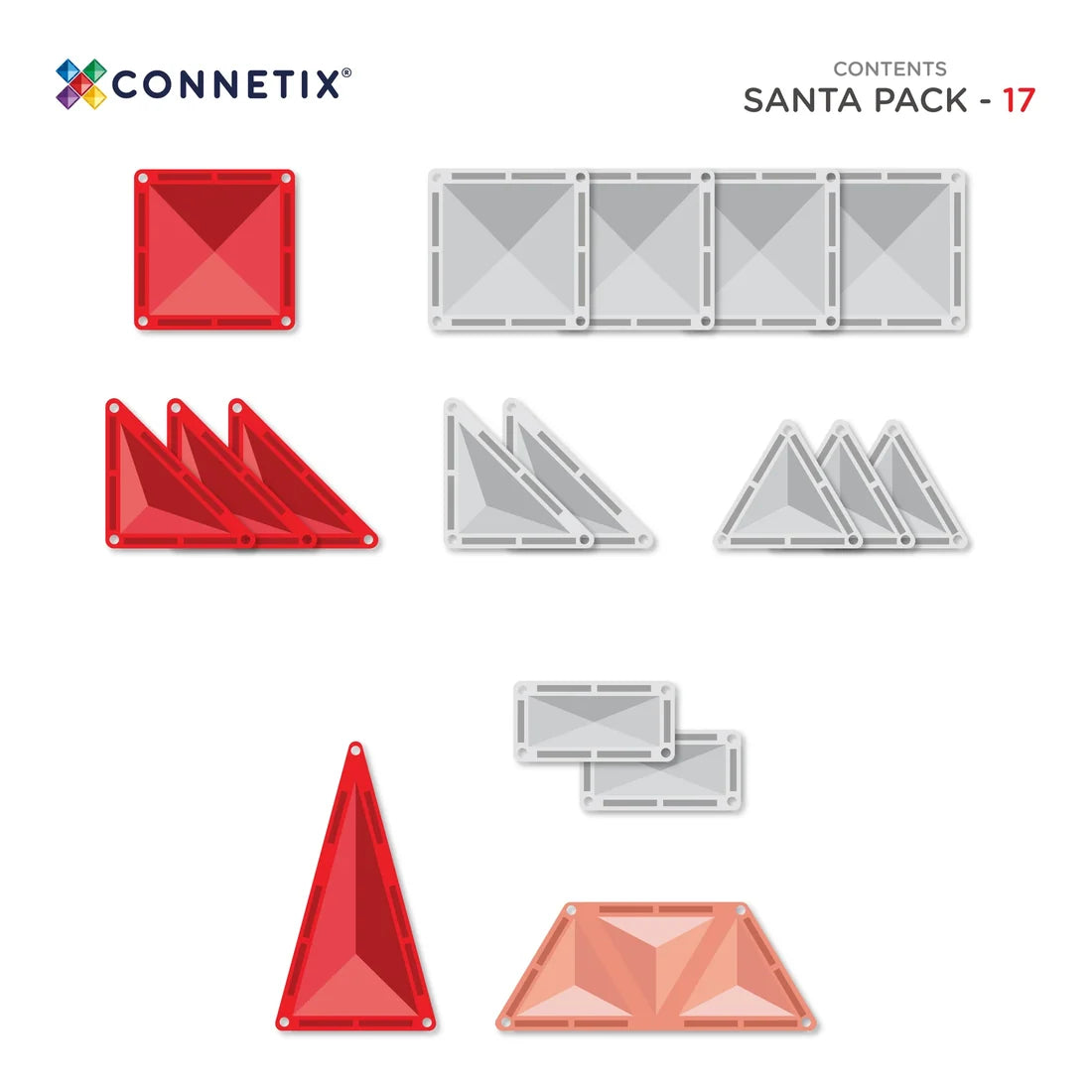CONNETIX - CHRISTMAS PACK - SANTA 17P
