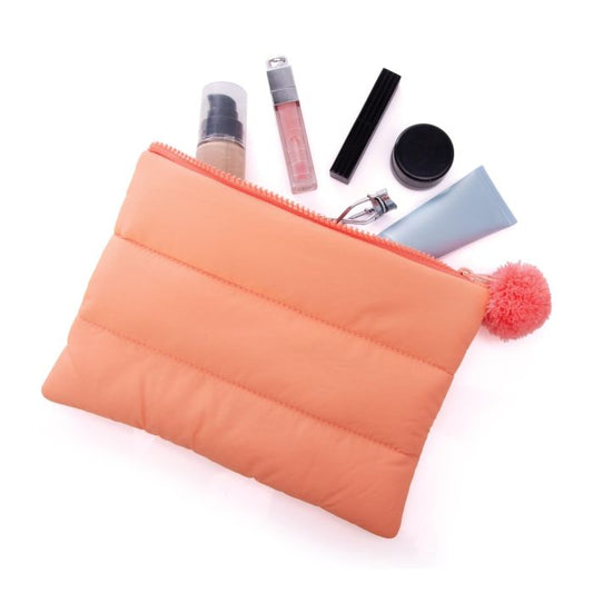 IS GIFT PUFFER POUCH - ORANGE