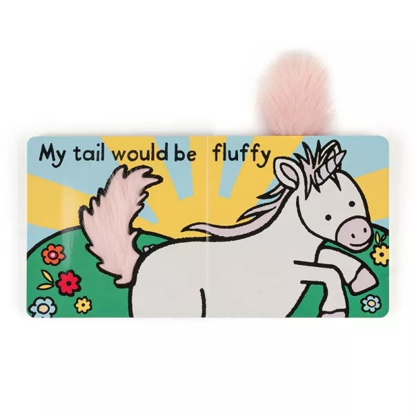 JELLYCAT SENSORY BOARD BOOK - IF I WERE A UNICORN