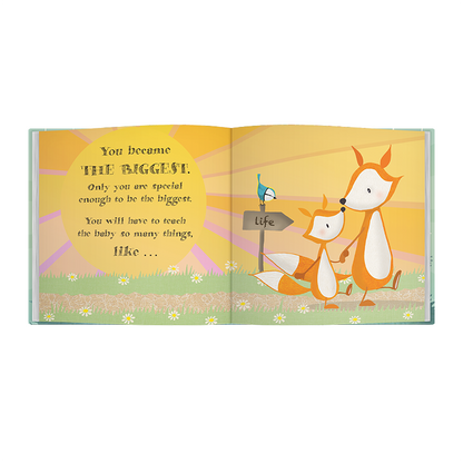 CHILDREN'S BOOKS SIBLING BOOK - YOU'RE THE BIGGEST