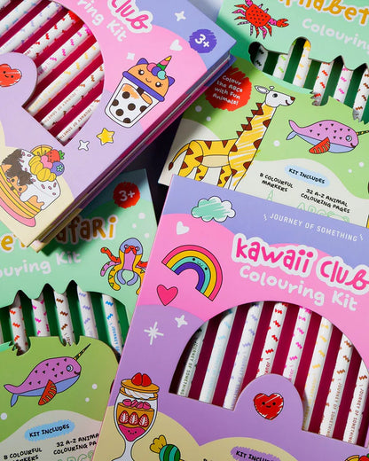 JOURNEY OF SOMETHING - COLOURING KIT - KAWAII CLUB