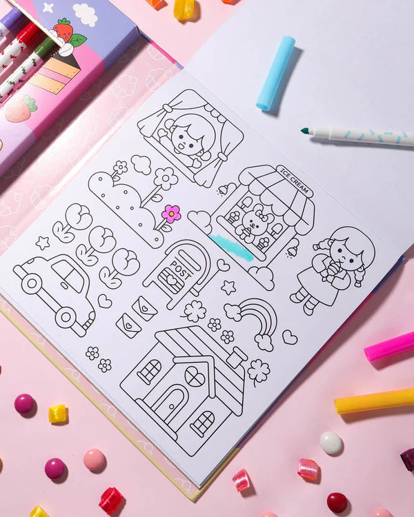 JOURNEY OF SOMETHING - COLOURING KIT - KAWAII CLUB