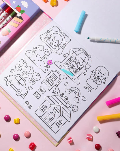 JOURNEY OF SOMETHING - COLOURING KIT - KAWAII CLUB