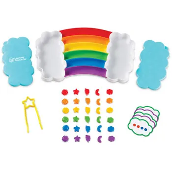 LEARNING RESOURCES - RAINBOW SORTING SET