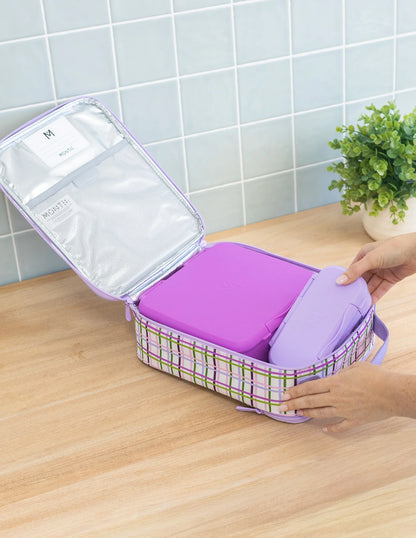 MONTIICO INSULATED LARGE LUNCH BAG - BERRY PATCH