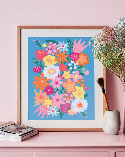JOURNEY OF SOMETHING PAINT BY NUMBERS - WILD FLOWERS